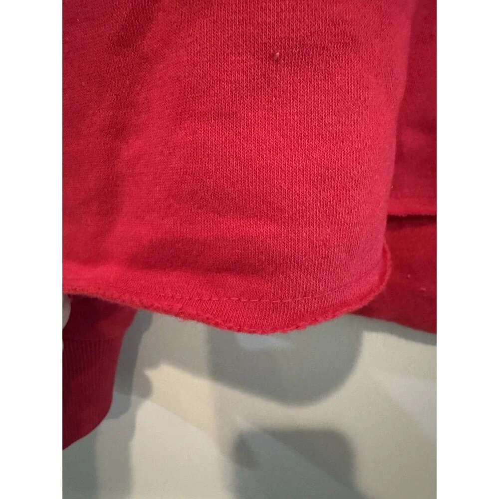 U.S. Polo Assn. Men's Red Pullover Hoodie Hooded Graphic Logo Print XL